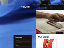 Tablet Screenshot of holytex.net